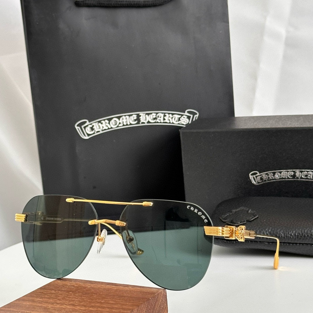 LuxluxHouse Best Quality Glasses Chrome Hearts