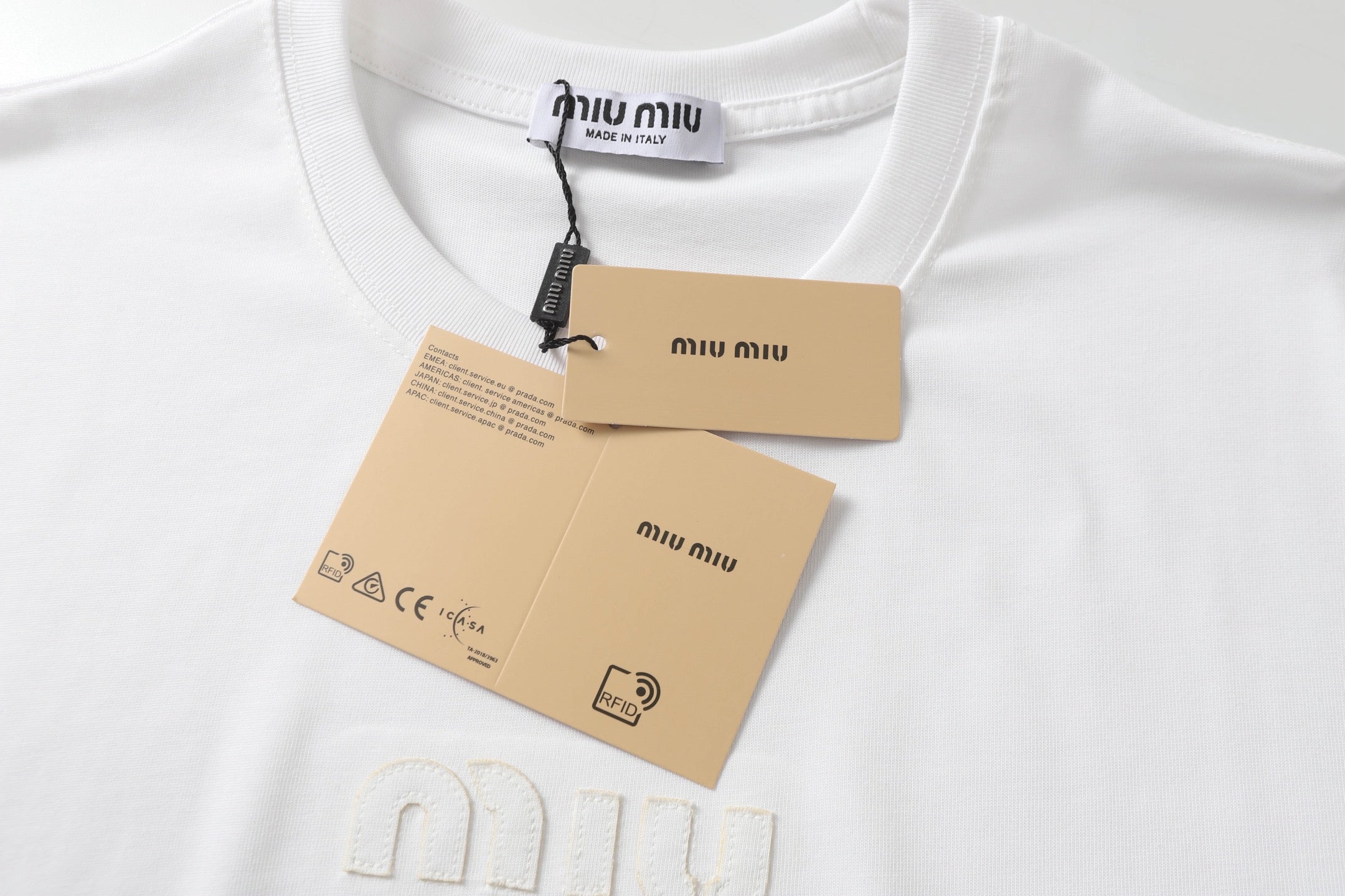 LuxluxHouse Best Quality Clothes Miu Miu T-shirt