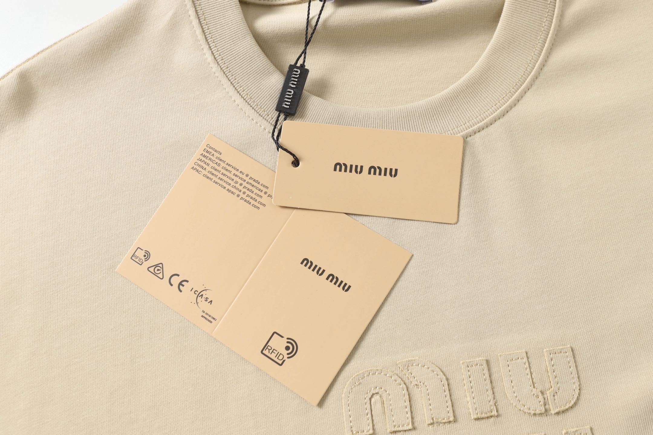 LuxluxHouse Best Quality Clothes Miu Miu T-shirt