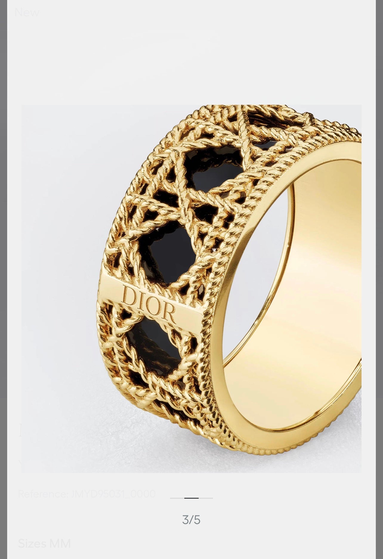 LuxluxHouse Best Quality Accessories Ring Dior