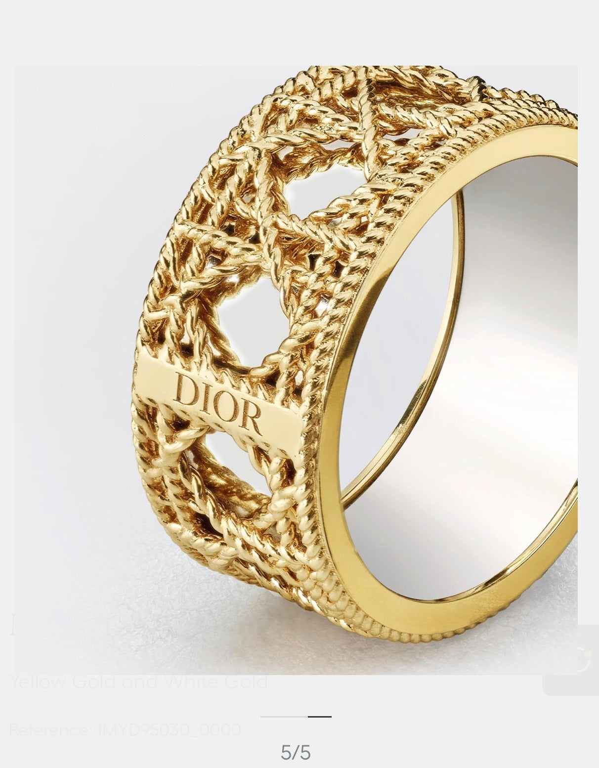 LuxluxHouse Best Quality Accessories Ring Dior