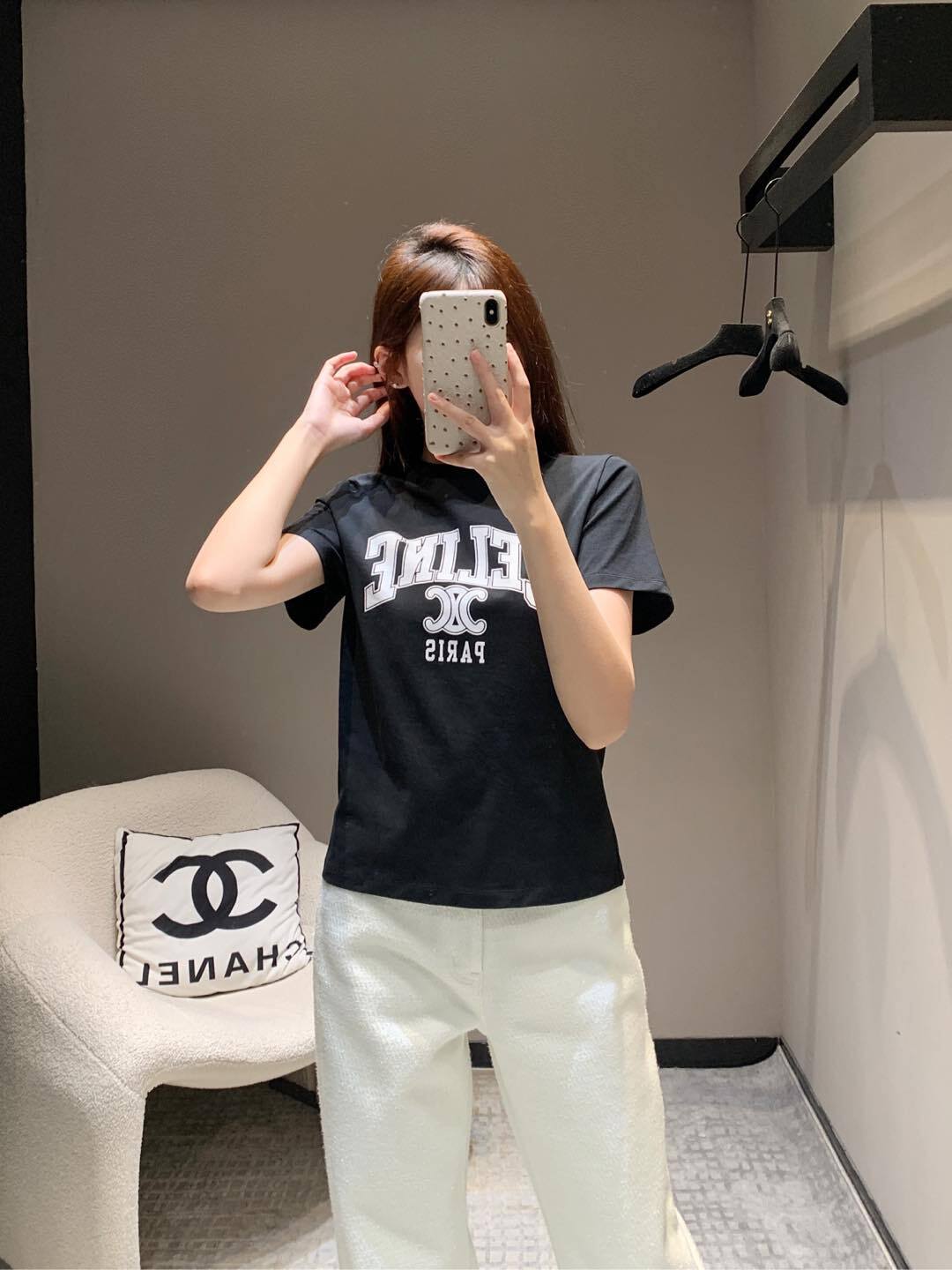 LuxluxHouse Best Quality Clothes T-shirt Celine