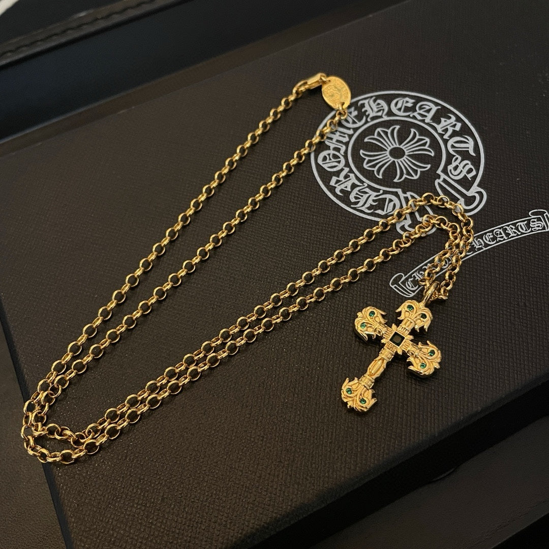 LuxluxHouse Best Quality Accessories Necklace Chrome Hearts