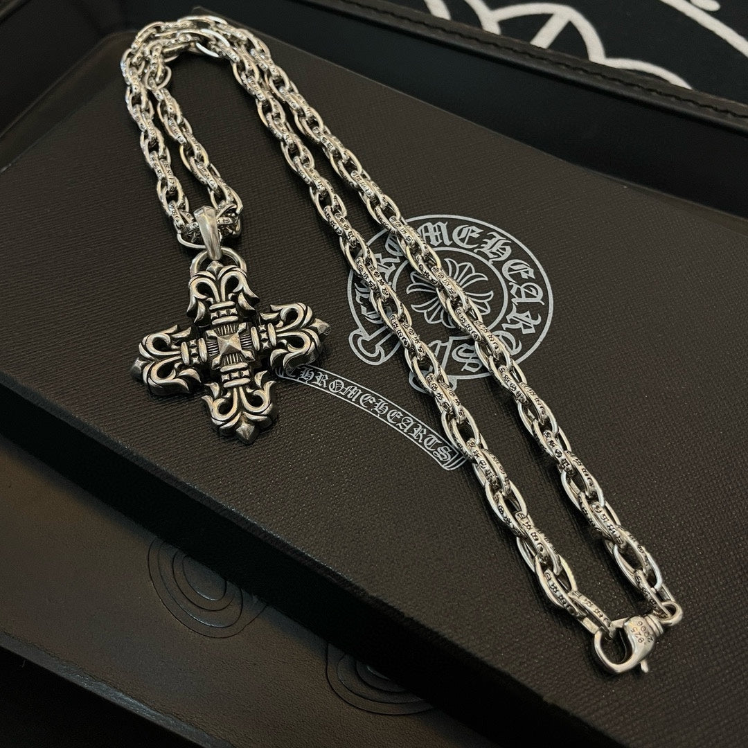 LuxluxHouse Best Quality Accessories Necklace Chrome Hearts