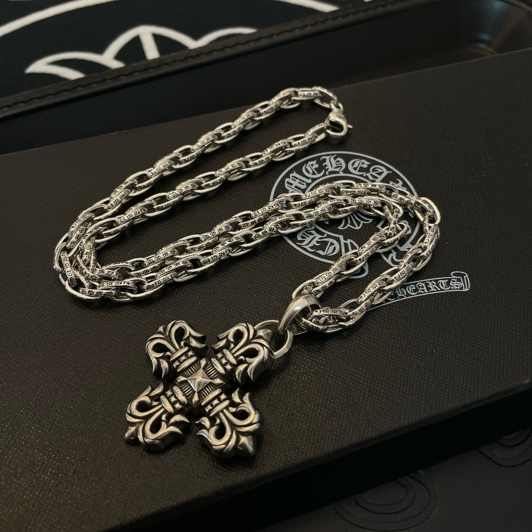 LuxluxHouse Best Quality Accessories Necklace Chrome Hearts