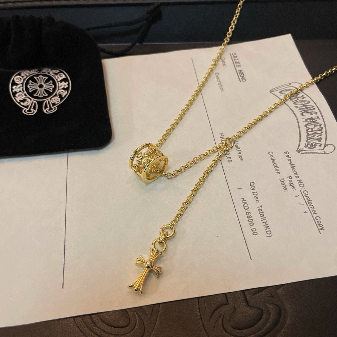 LuxluxHouse Best Quality Accessories Necklace Chrome Hearts