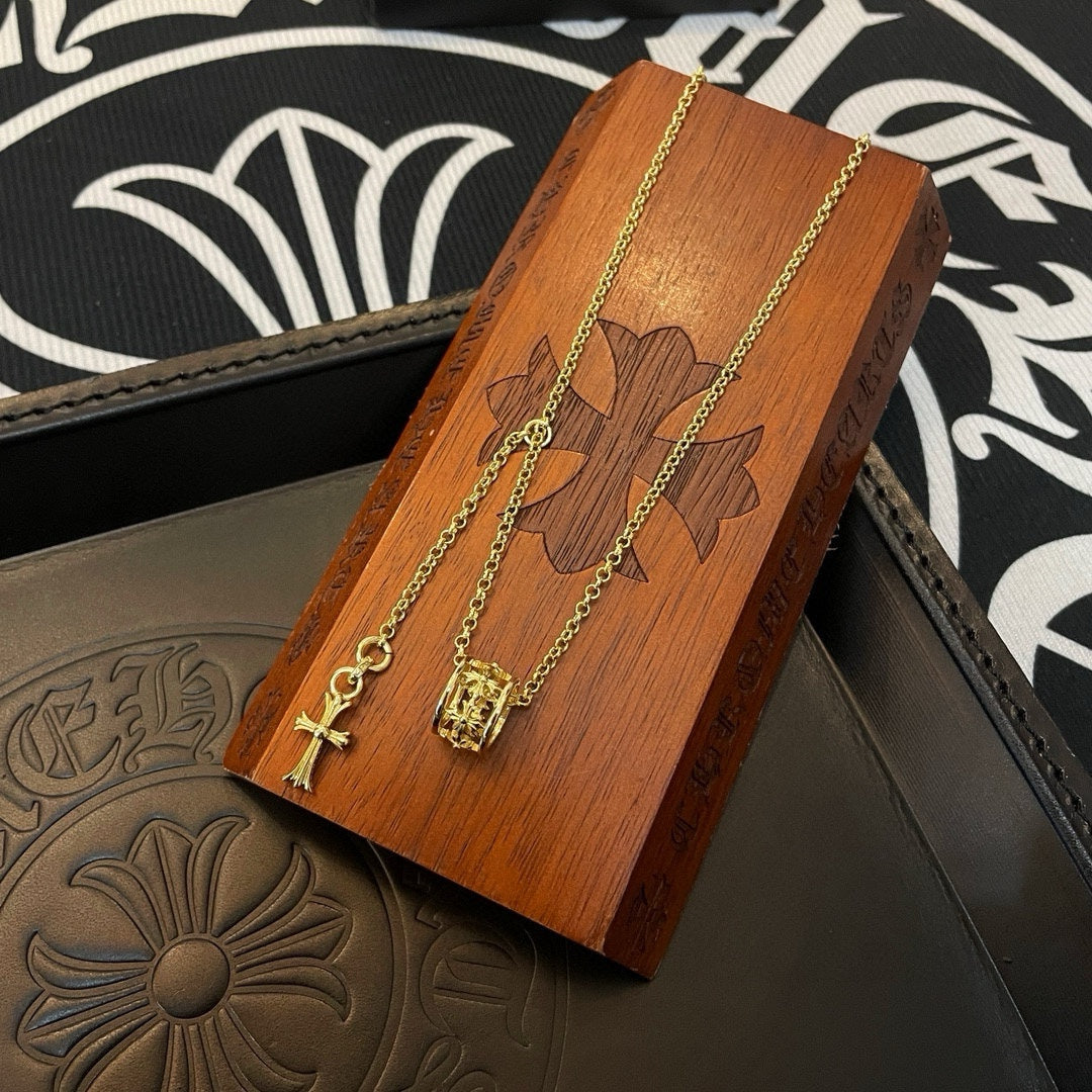 LuxluxHouse Best Quality Accessories Necklace Chrome Hearts