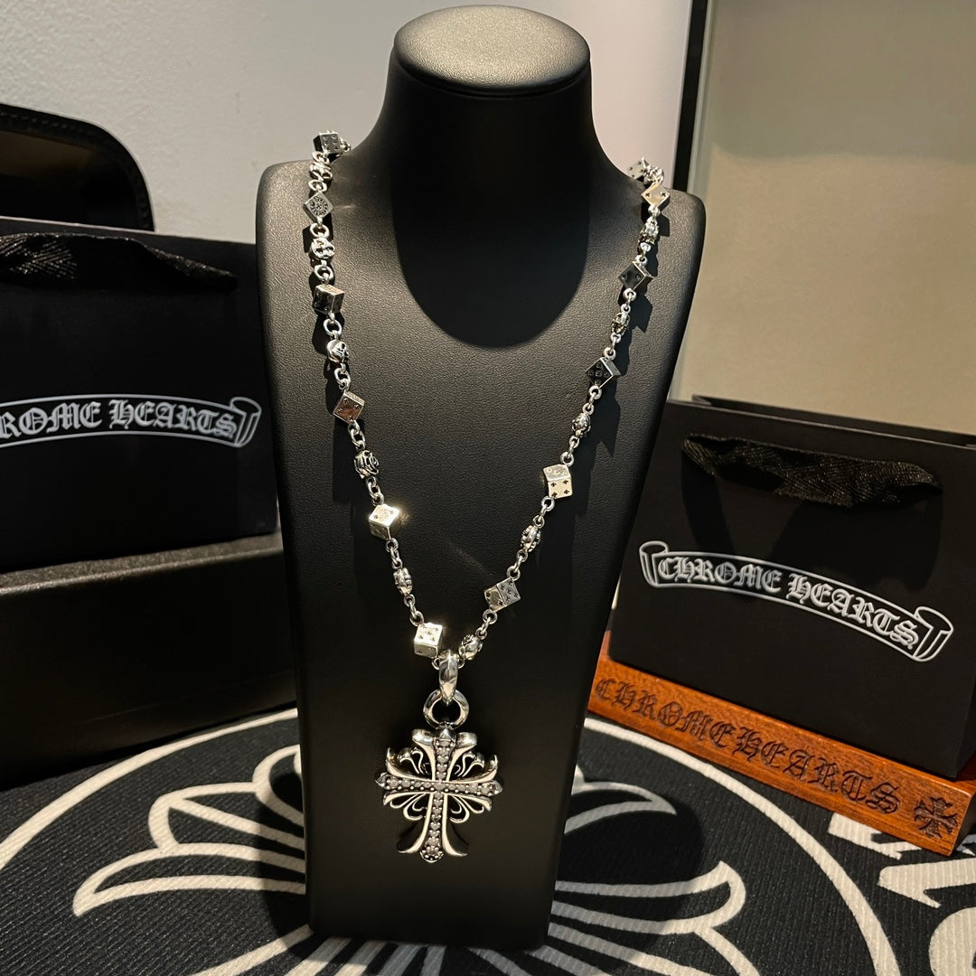 LuxluxHouse Best Quality Accessories Necklace Chrome Hearts