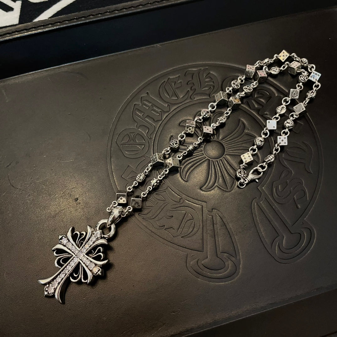 LuxluxHouse Best Quality Accessories Necklace Chrome Hearts