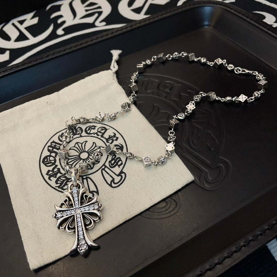 LuxluxHouse Best Quality Accessories Necklace Chrome Hearts