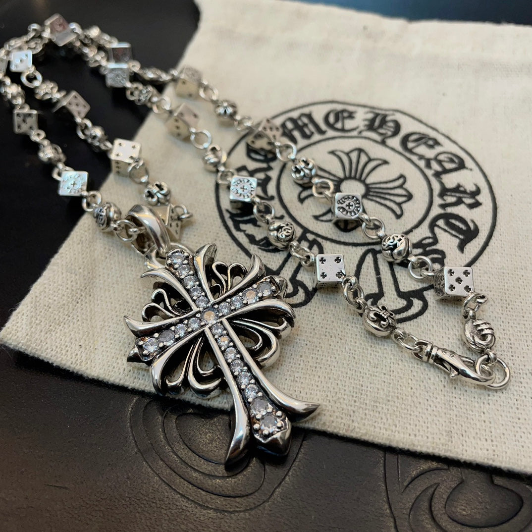 LuxluxHouse Best Quality Accessories Necklace Chrome Hearts