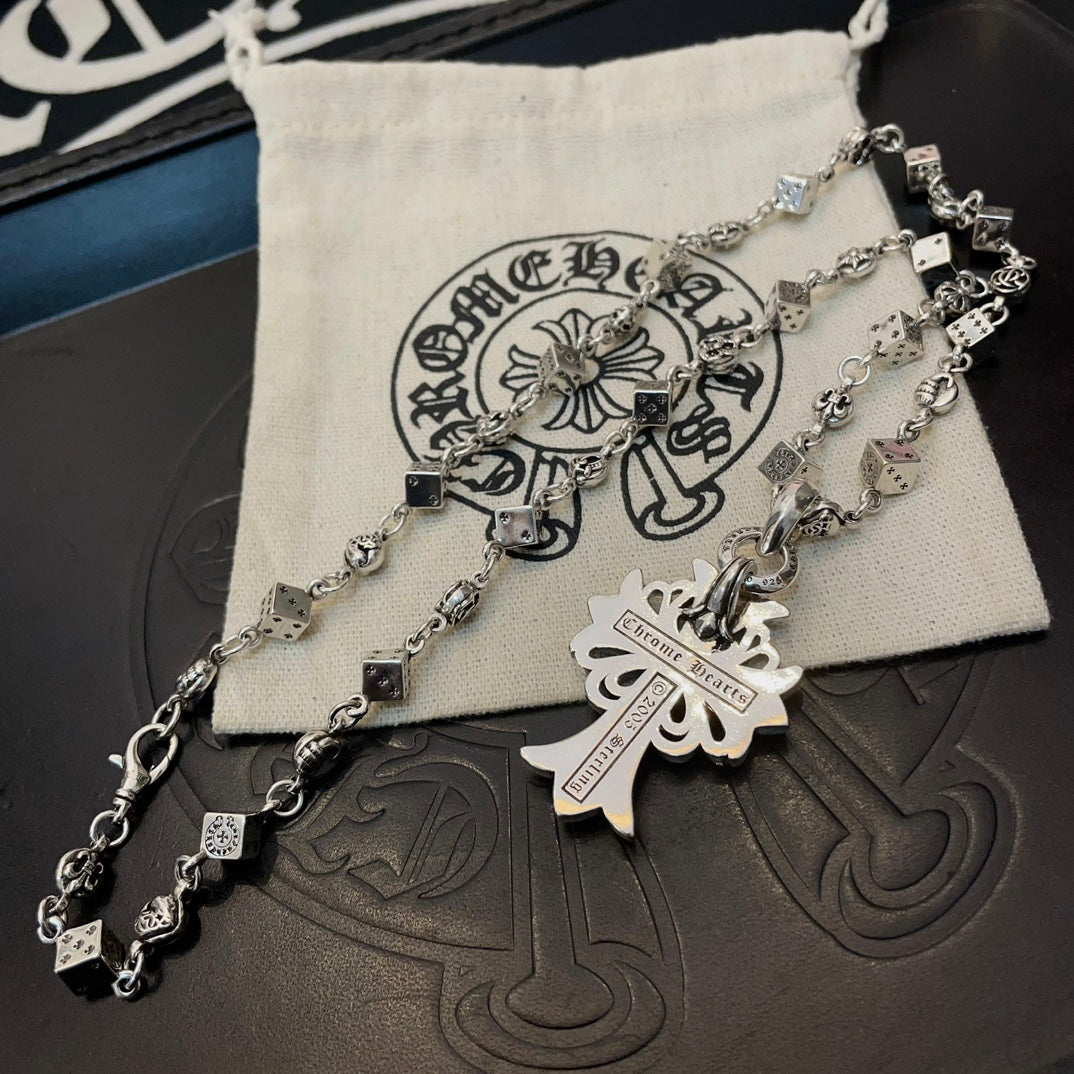 LuxluxHouse Best Quality Accessories Necklace Chrome Hearts