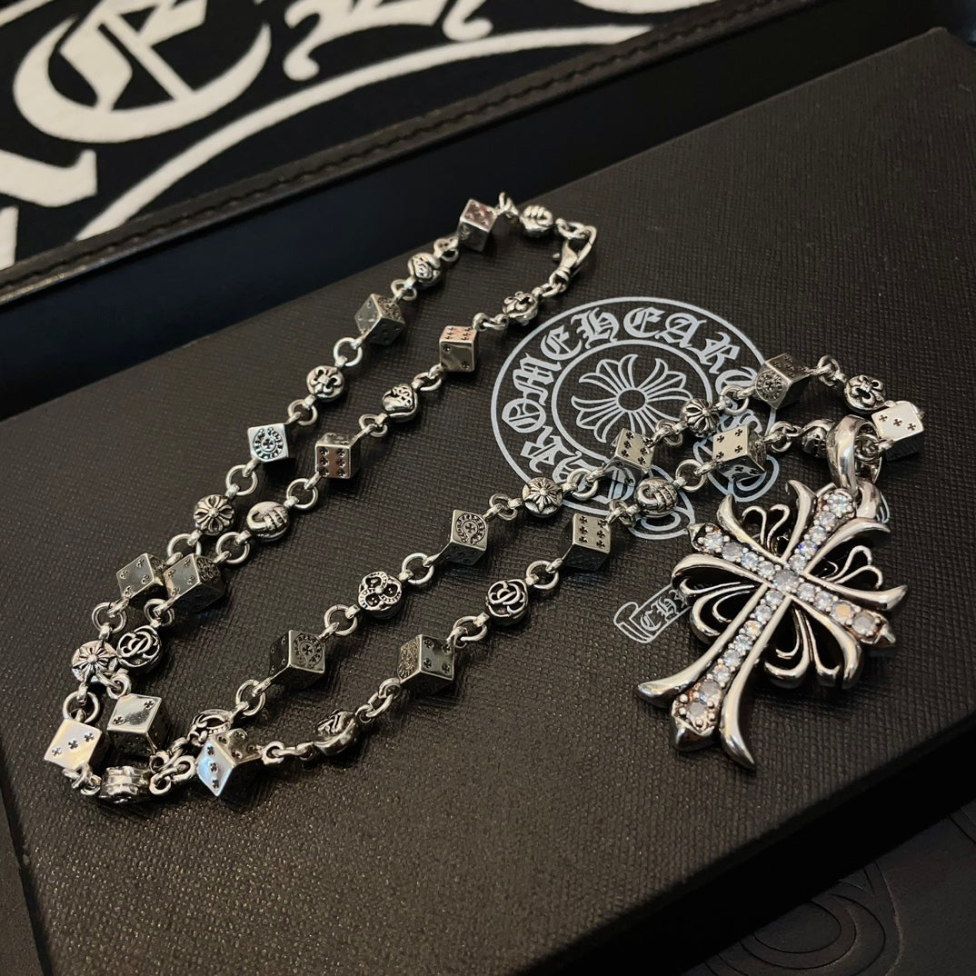 LuxluxHouse Best Quality Accessories Necklace Chrome Hearts