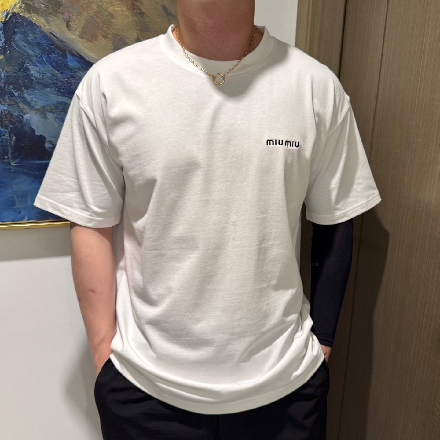 LuxluxHouse Best Quality Clothes Miu Miu T-shirt