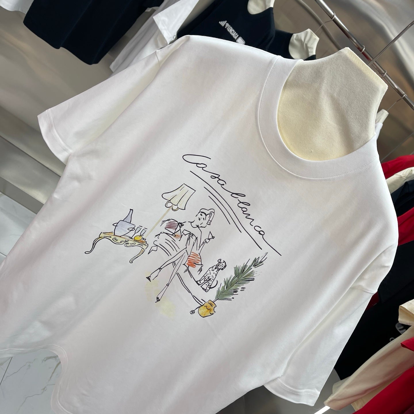 LuxluxHouse Best Quality Clothes Casablanca T-shirt