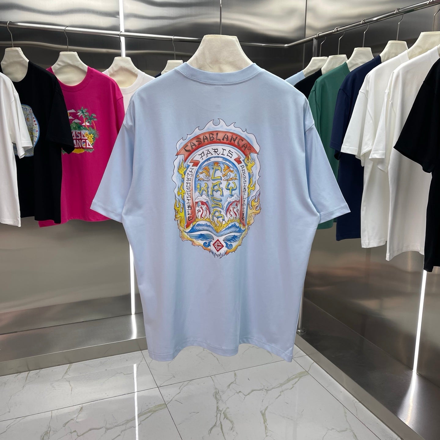 LuxluxHouse Best Quality Clothes Casablanca T-shirt