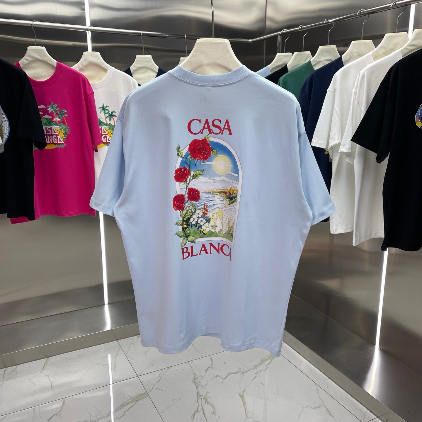 LuxluxHouse Best Quality Clothes Casablanca T-shirt