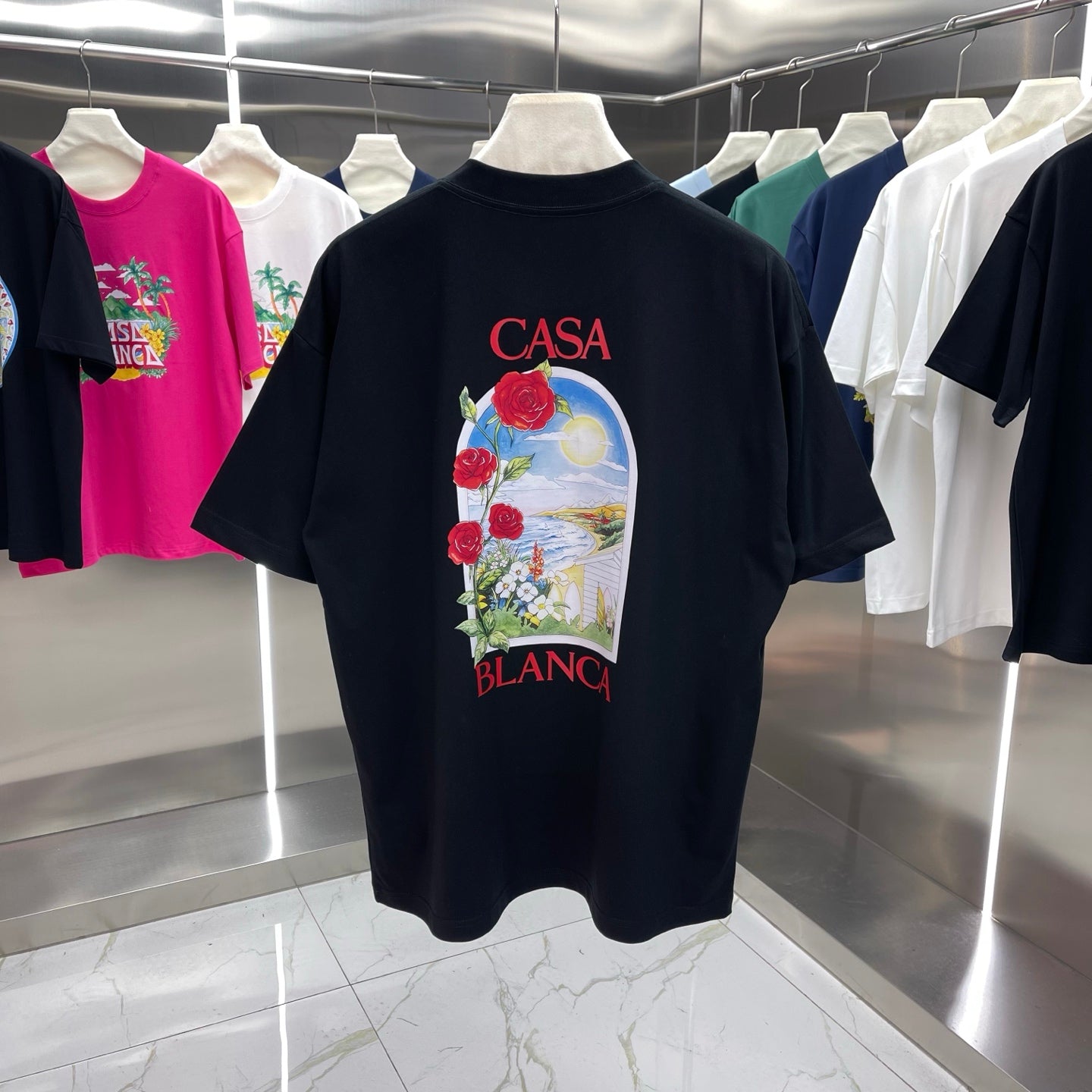LuxluxHouse Best Quality Clothes Casablanca T-shirt
