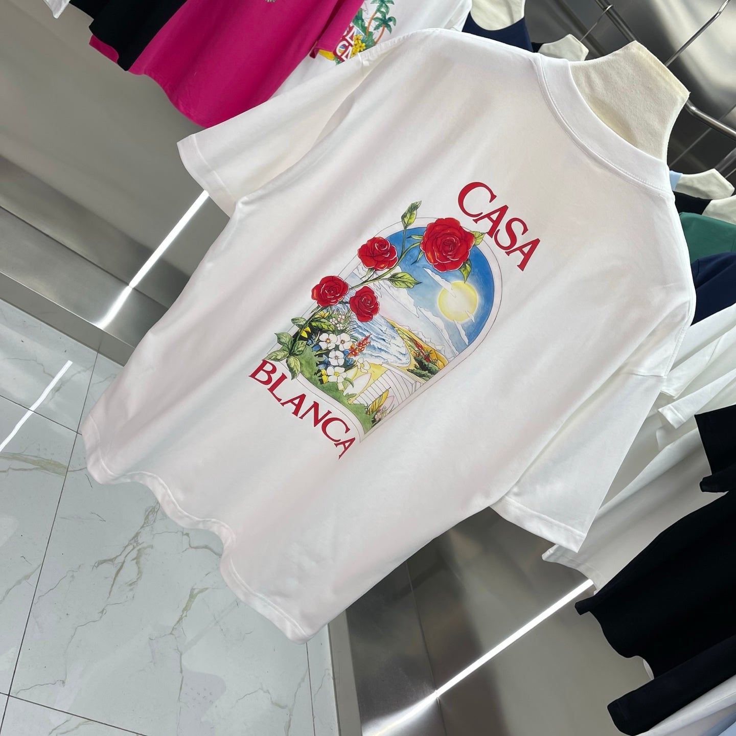 LuxluxHouse Best Quality Clothes Casablanca T-shirt