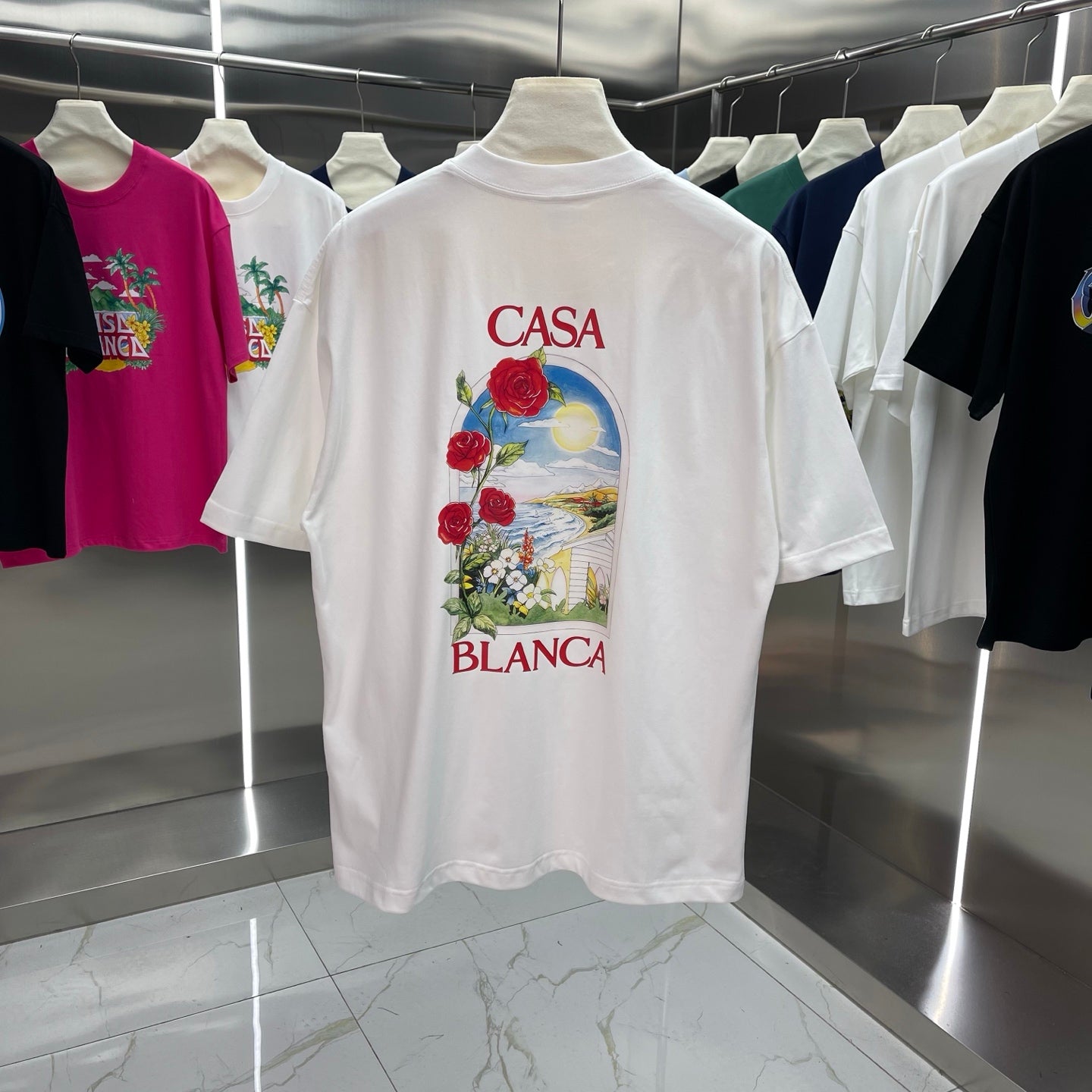 LuxluxHouse Best Quality Clothes Casablanca T-shirt