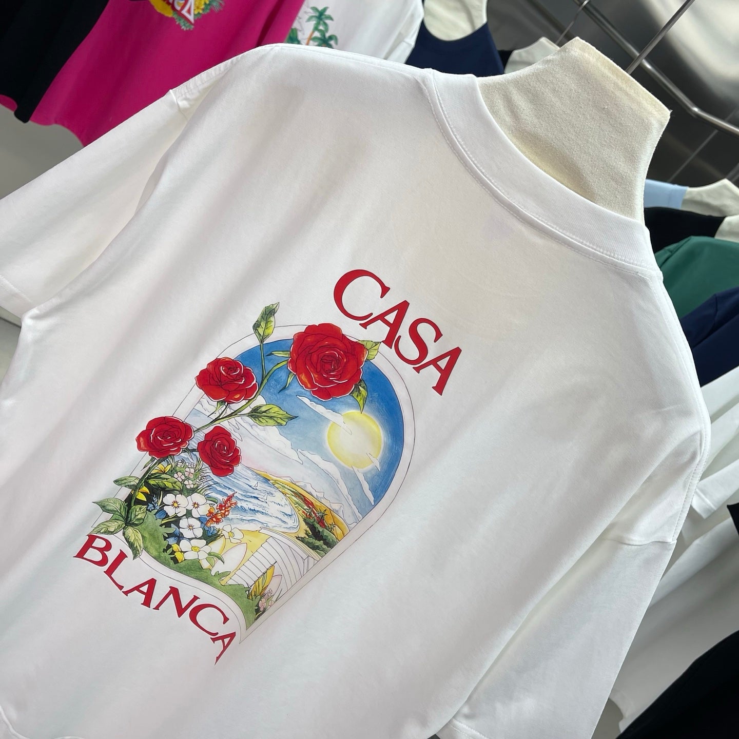 LuxluxHouse Best Quality Clothes Casablanca T-shirt