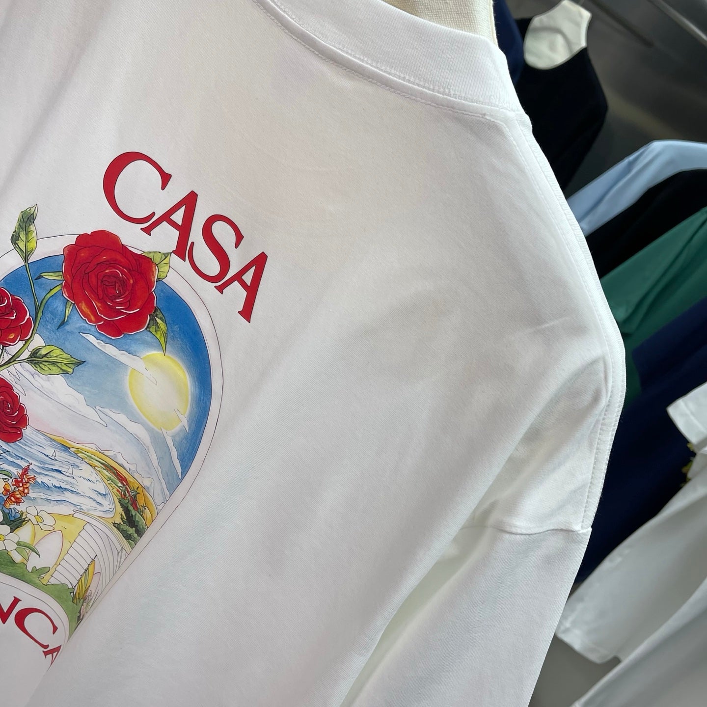 LuxluxHouse Best Quality Clothes Casablanca T-shirt