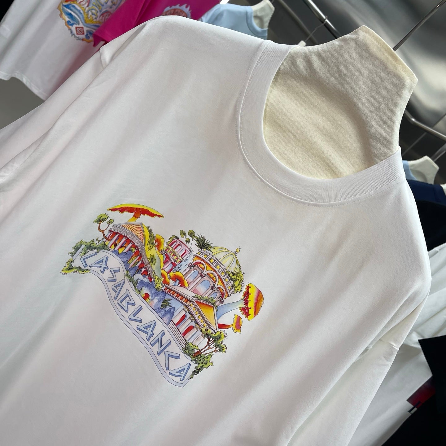 LuxluxHouse Best Quality Clothes Casablanca T-shirt