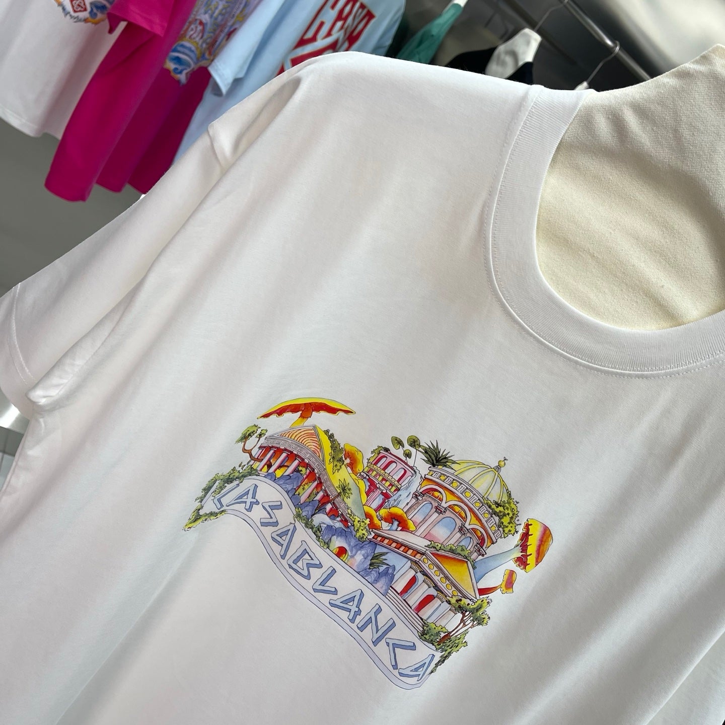 LuxluxHouse Best Quality Clothes Casablanca T-shirt