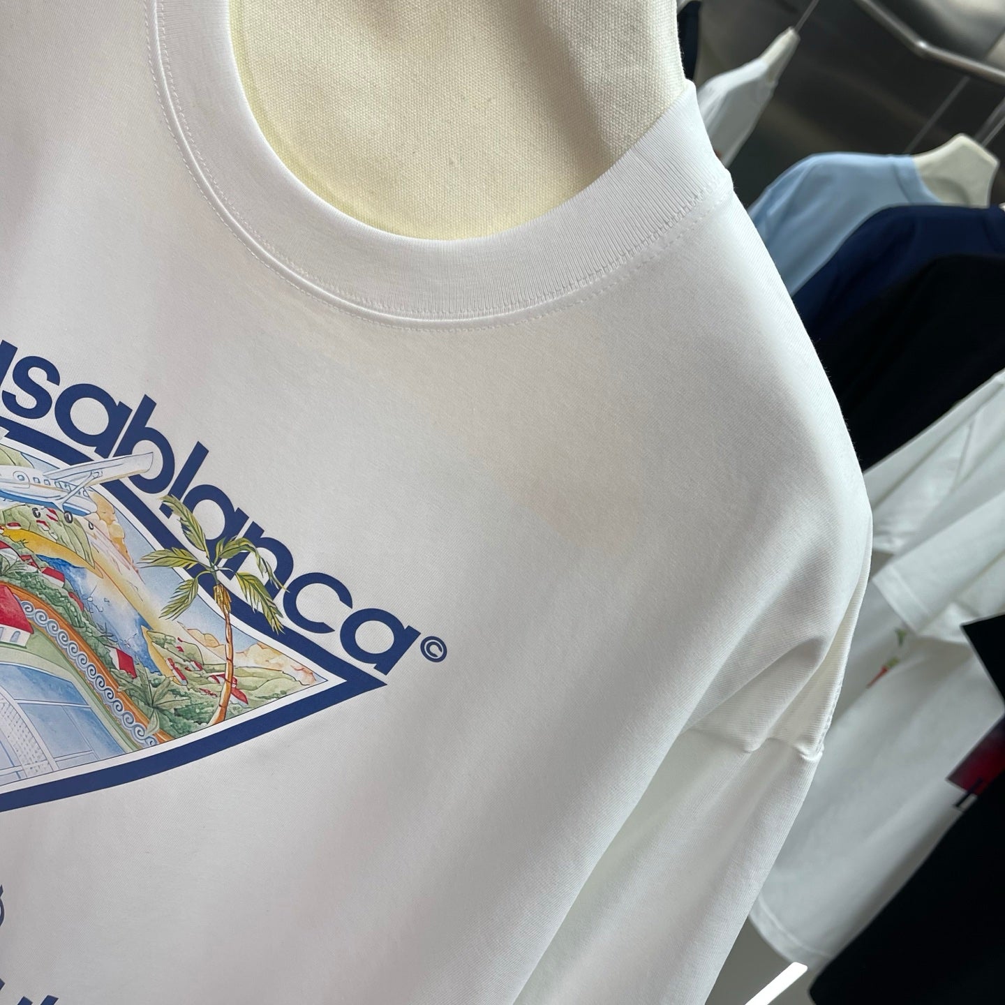 LuxluxHouse Best Quality Clothes Casablanca T-shirt