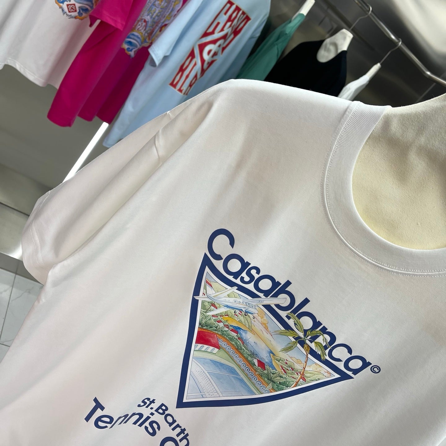 LuxluxHouse Best Quality Clothes Casablanca T-shirt