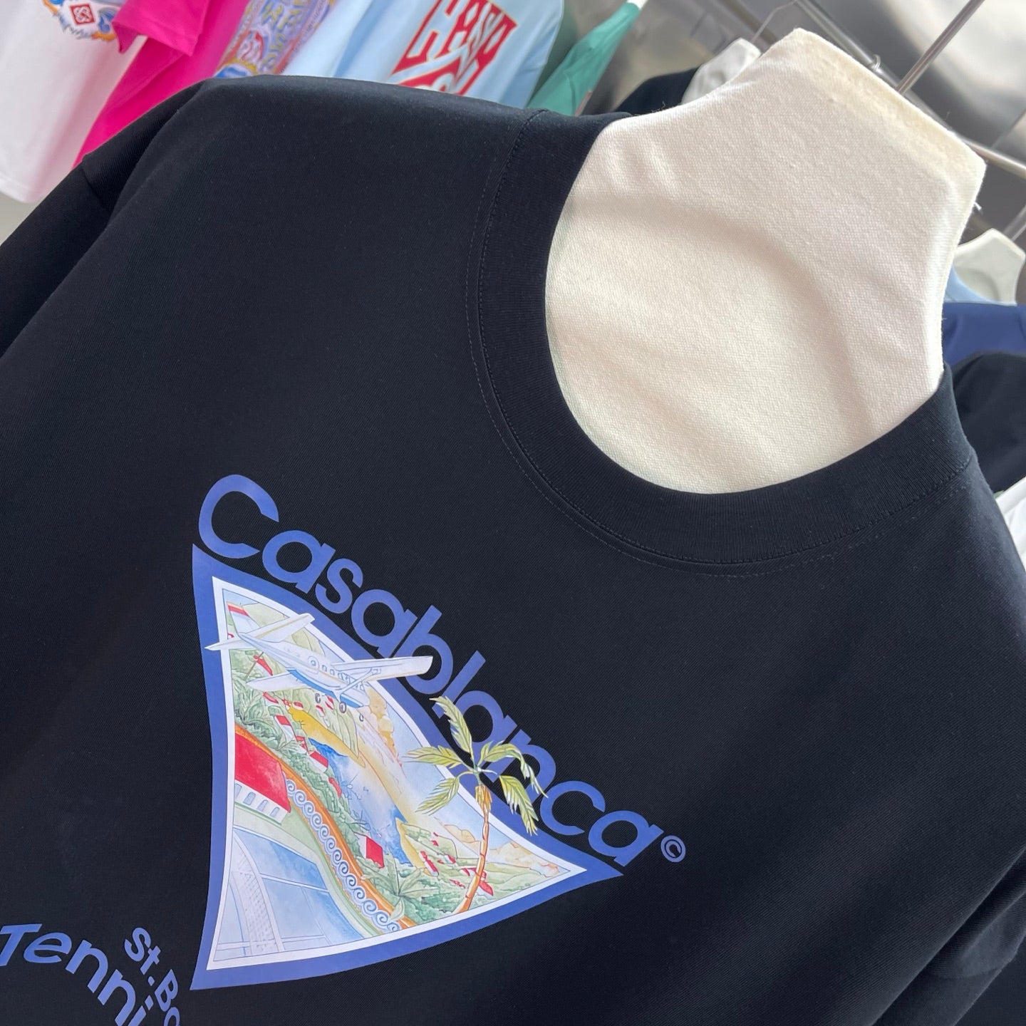 LuxluxHouse Best Quality Clothes Casablanca T-shirt