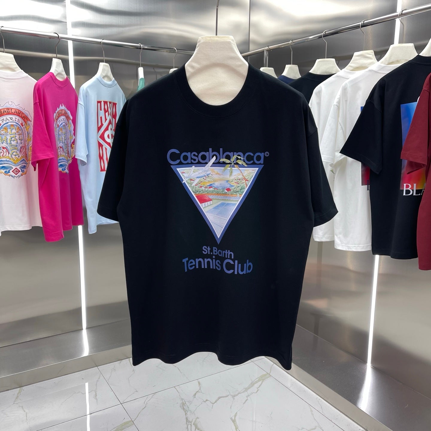 LuxluxHouse Best Quality Clothes Casablanca T-shirt