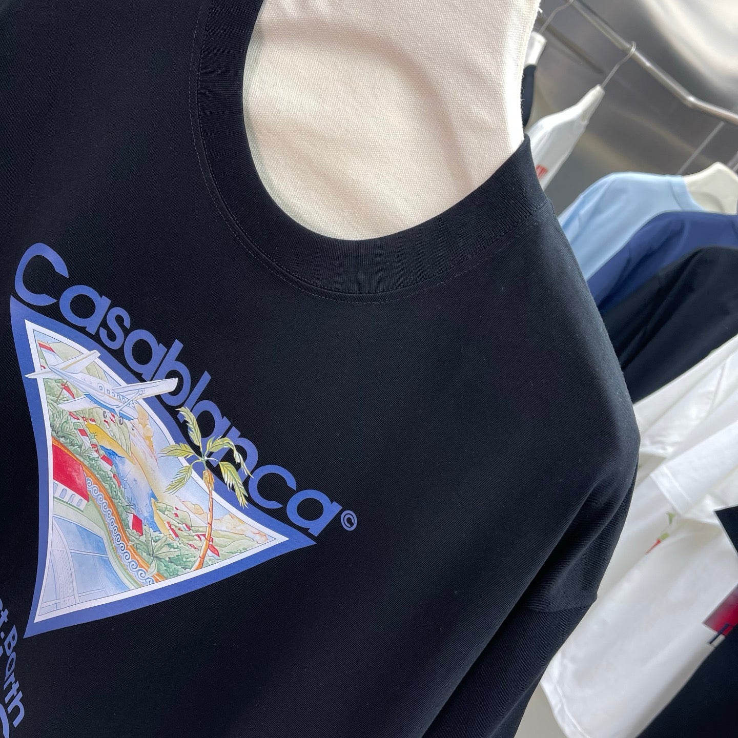 LuxluxHouse Best Quality Clothes Casablanca T-shirt