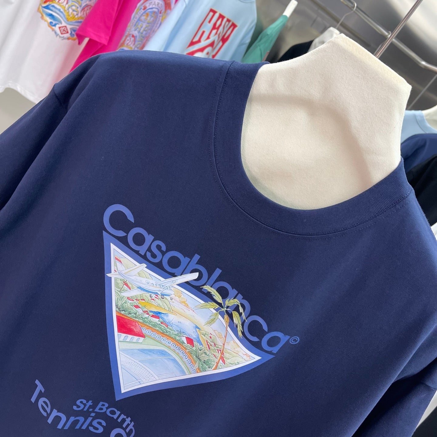 LuxluxHouse Best Quality Clothes Casablanca T-shirt