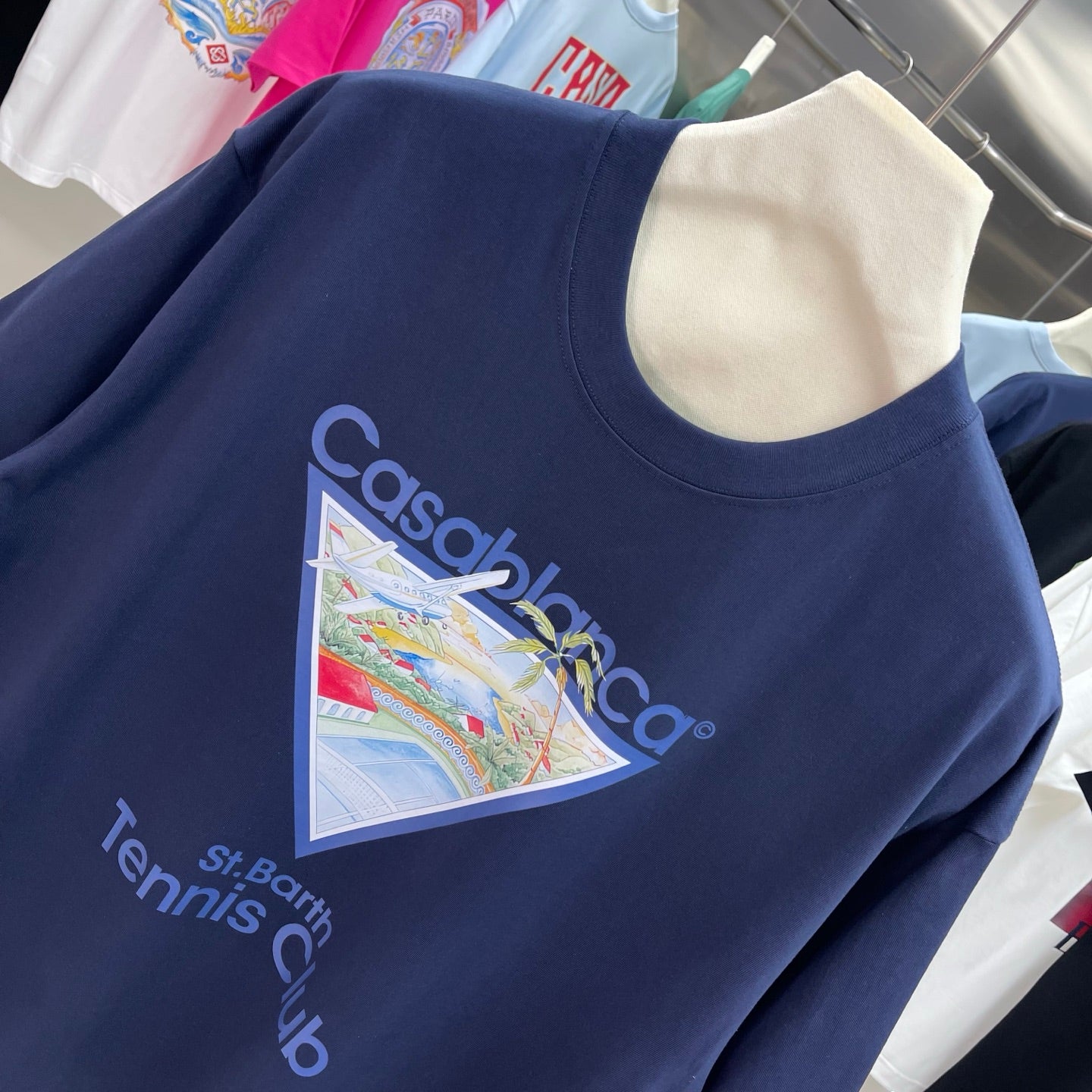 LuxluxHouse Best Quality Clothes Casablanca T-shirt