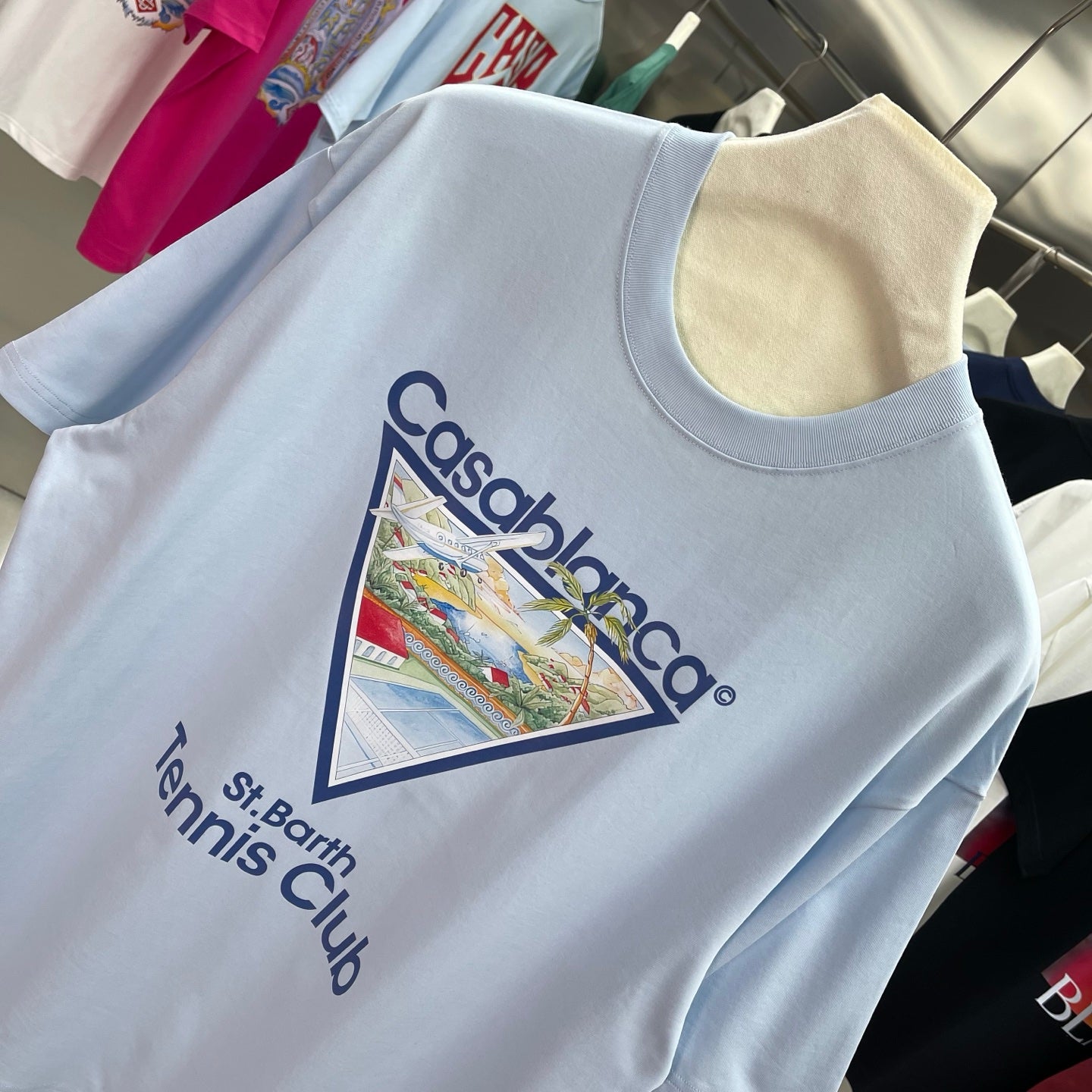 LuxluxHouse Best Quality Clothes Casablanca T-shirt