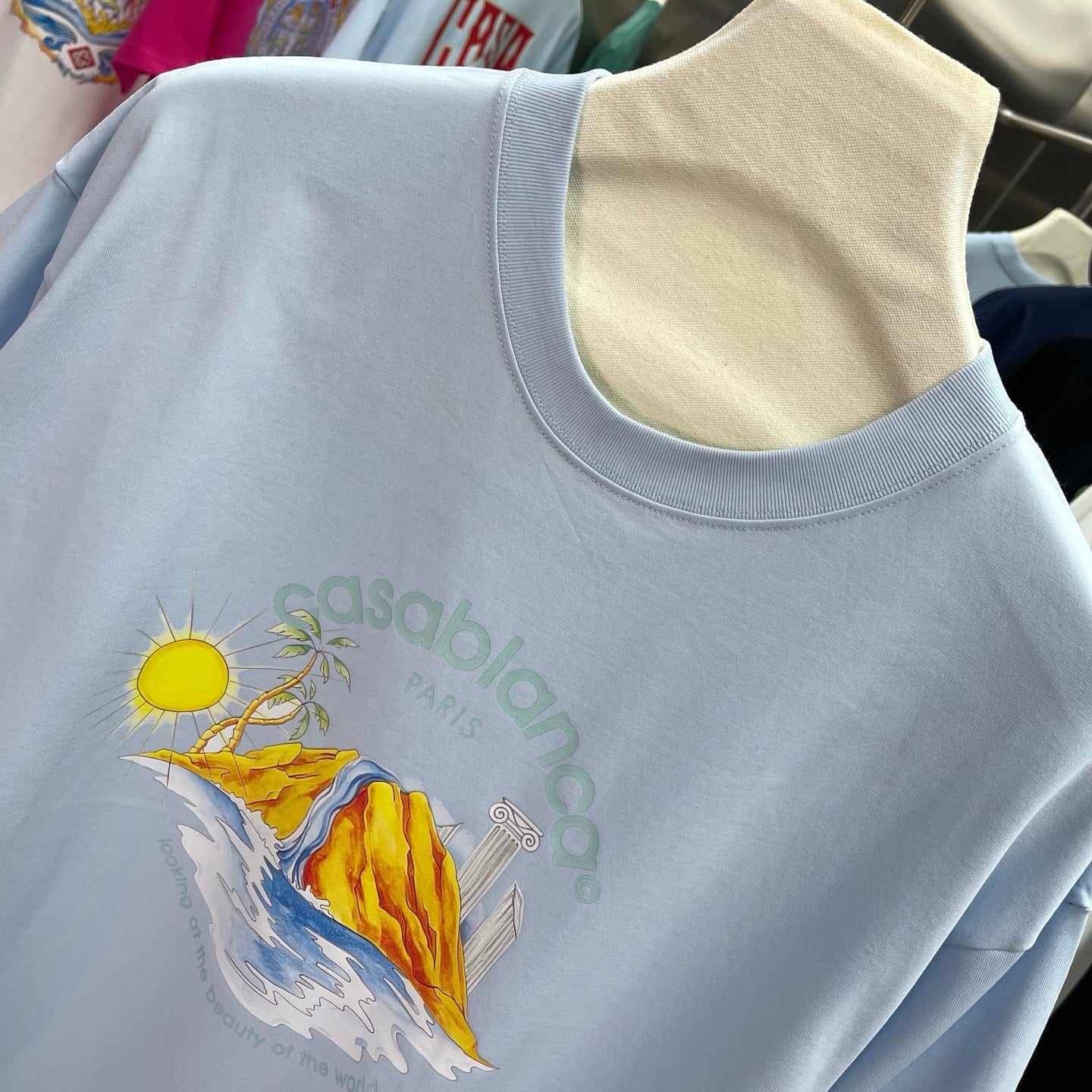 LuxluxHouse Best Quality Clothes Casablanca T-shirt
