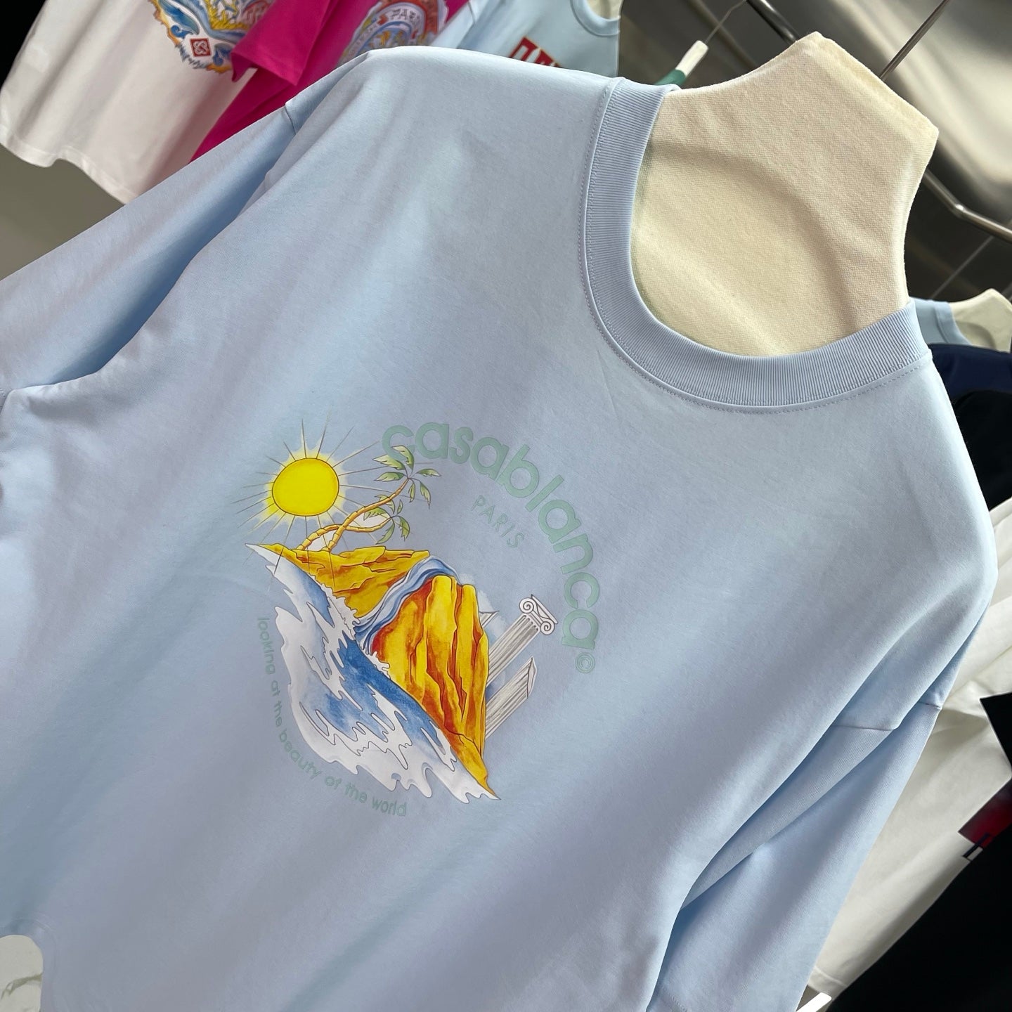 LuxluxHouse Best Quality Clothes Casablanca T-shirt
