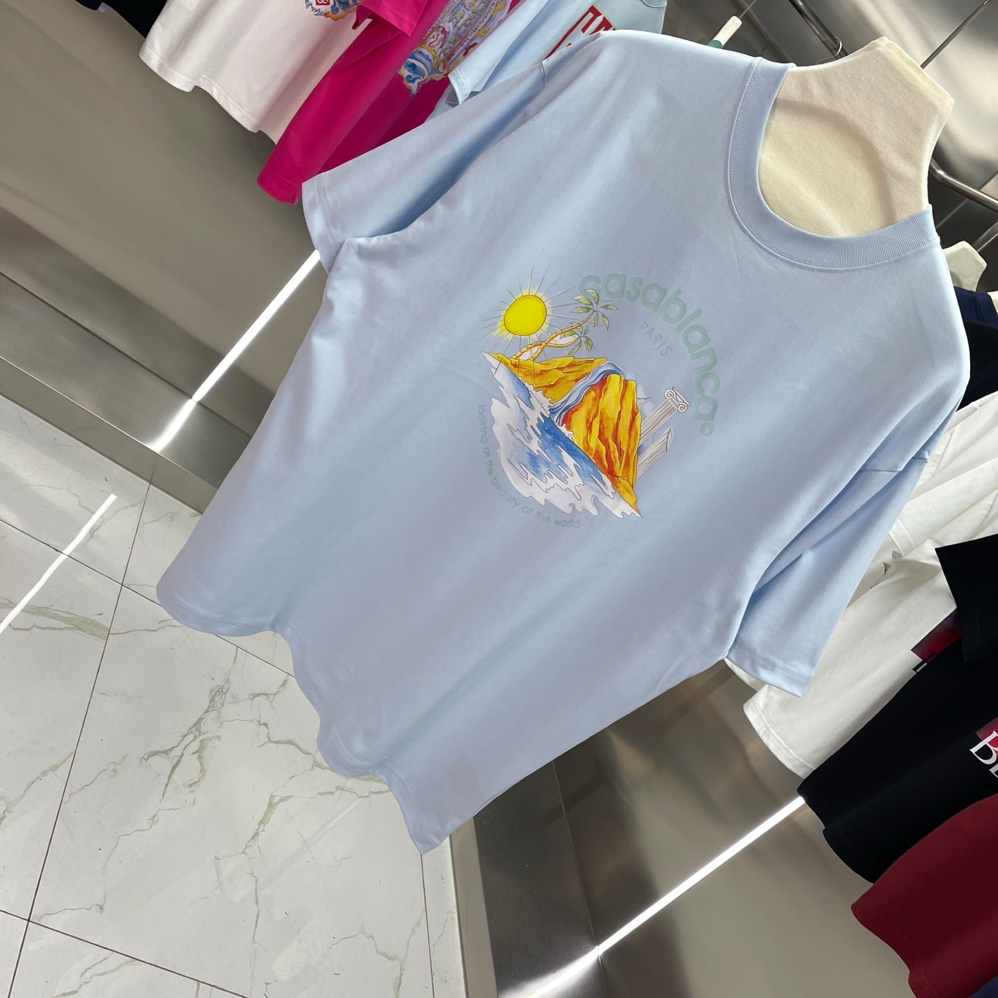 LuxluxHouse Best Quality Clothes Casablanca T-shirt
