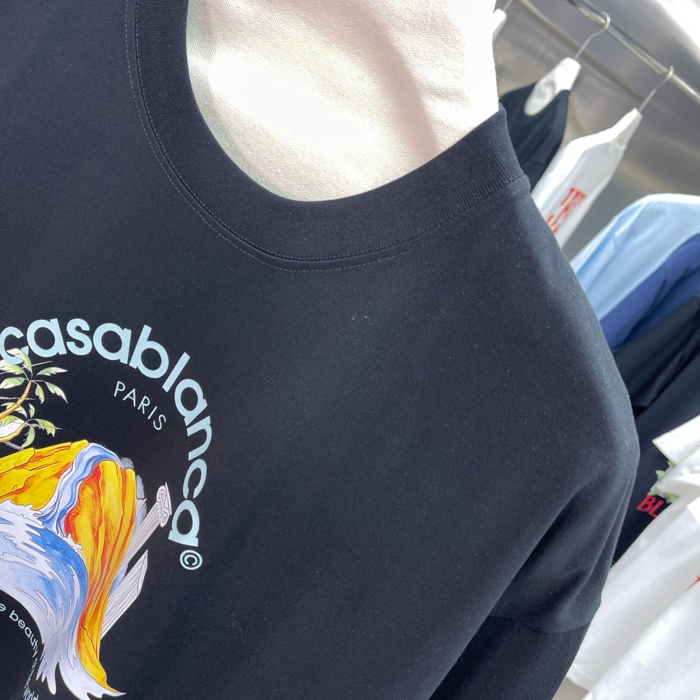 LuxluxHouse Best Quality Clothes Casablanca T-shirt