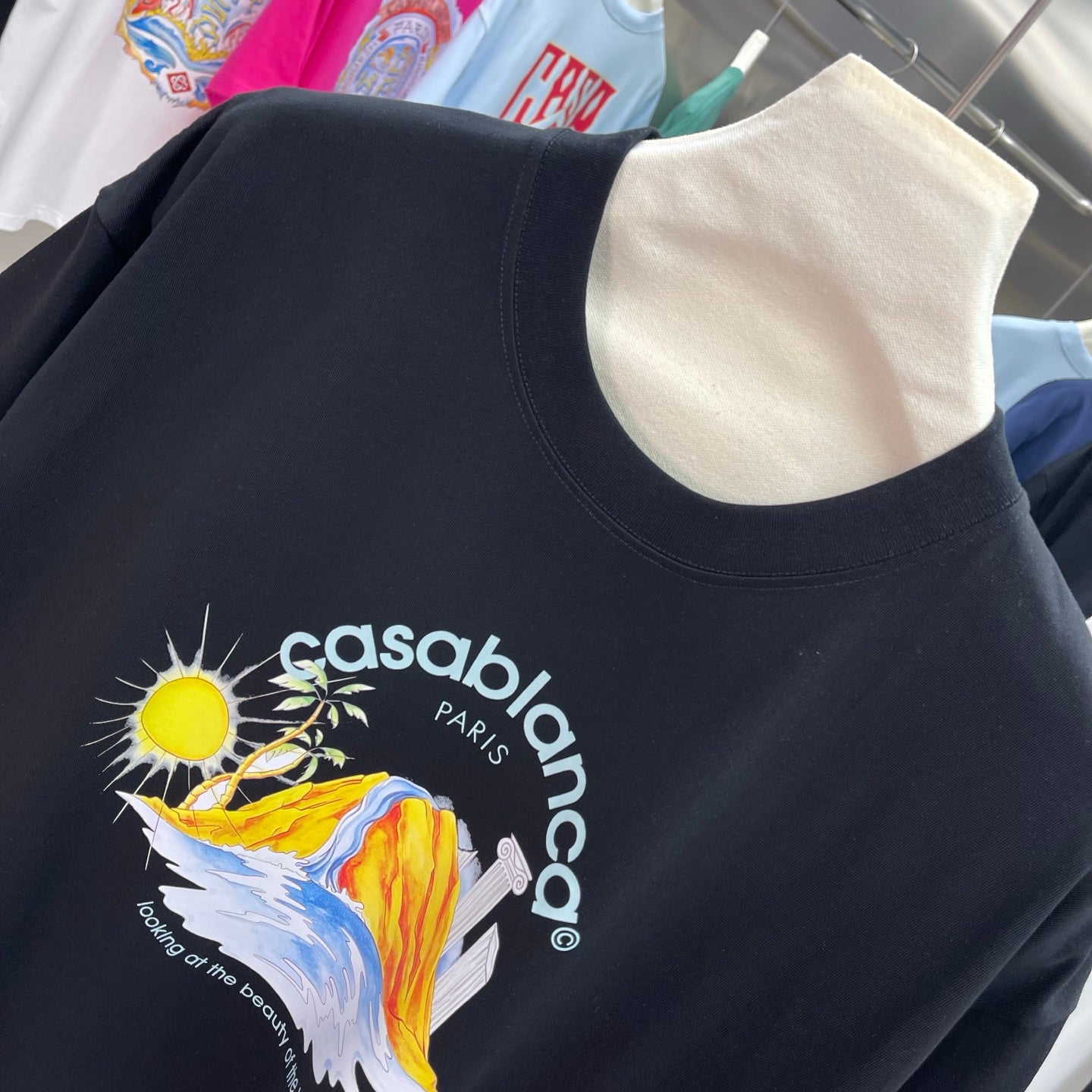 LuxluxHouse Best Quality Clothes Casablanca T-shirt