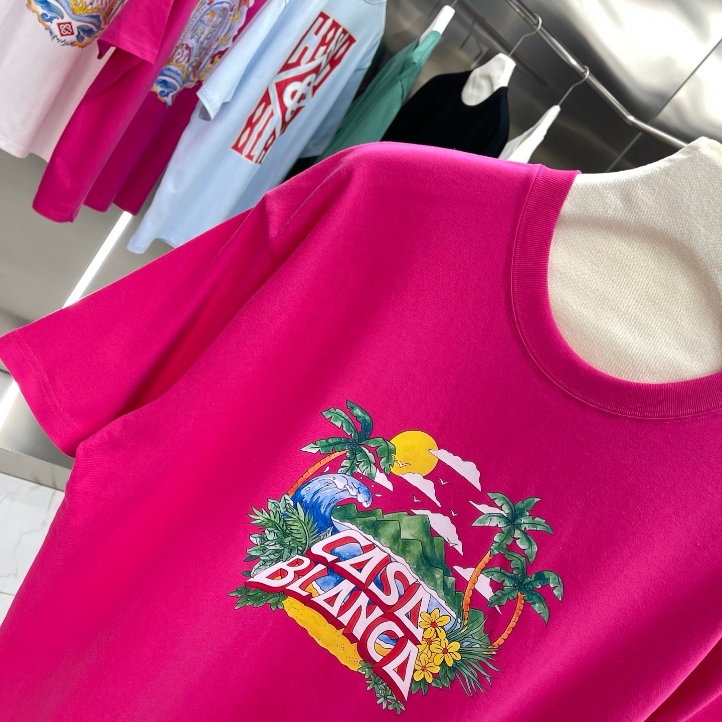 LuxluxHouse Best Quality Clothes Casablanca T-shirt
