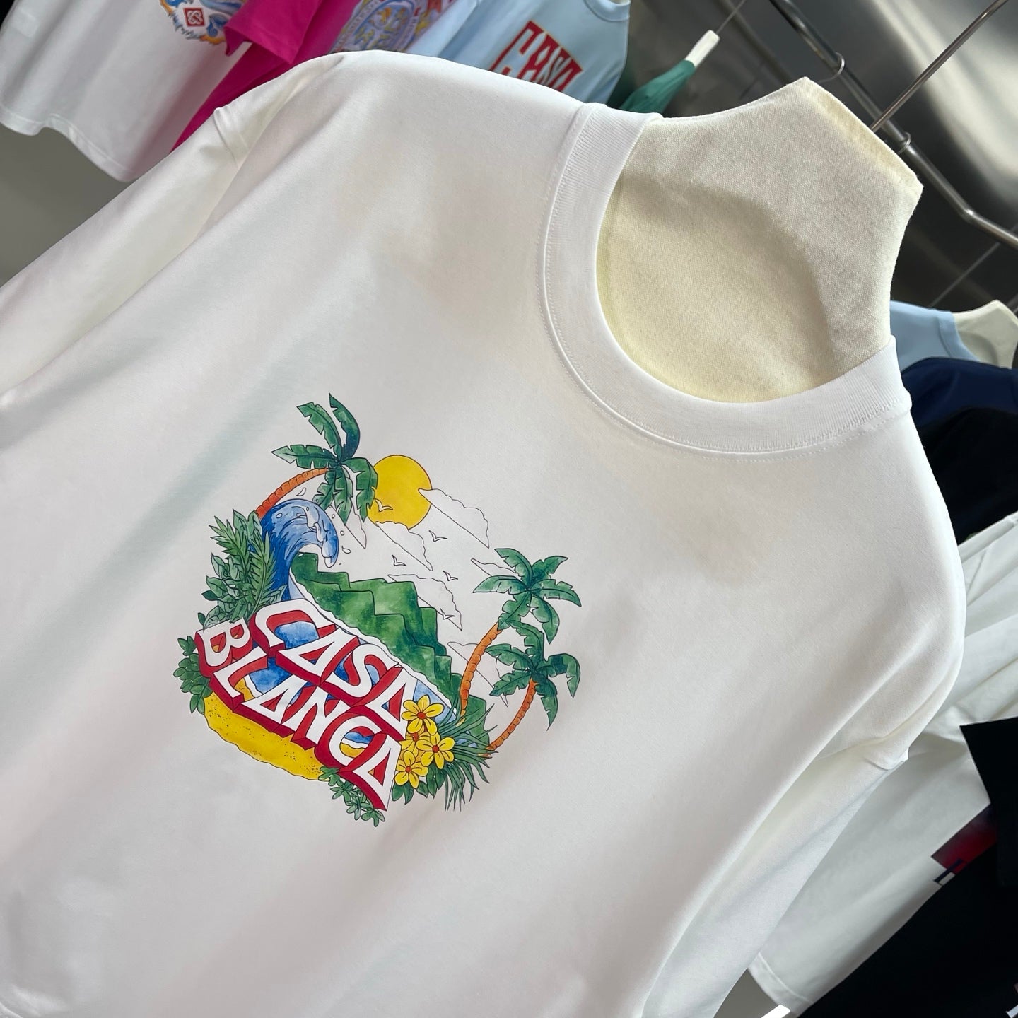 LuxluxHouse Best Quality Clothes Casablanca T-shirt