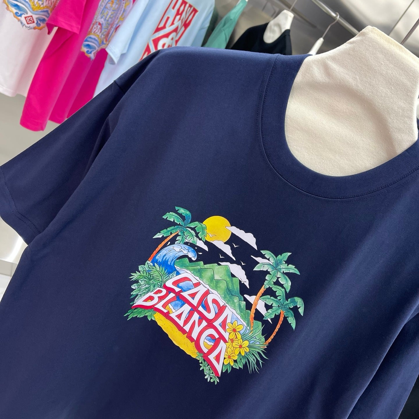 LuxluxHouse Best Quality Clothes Casablanca T-shirt