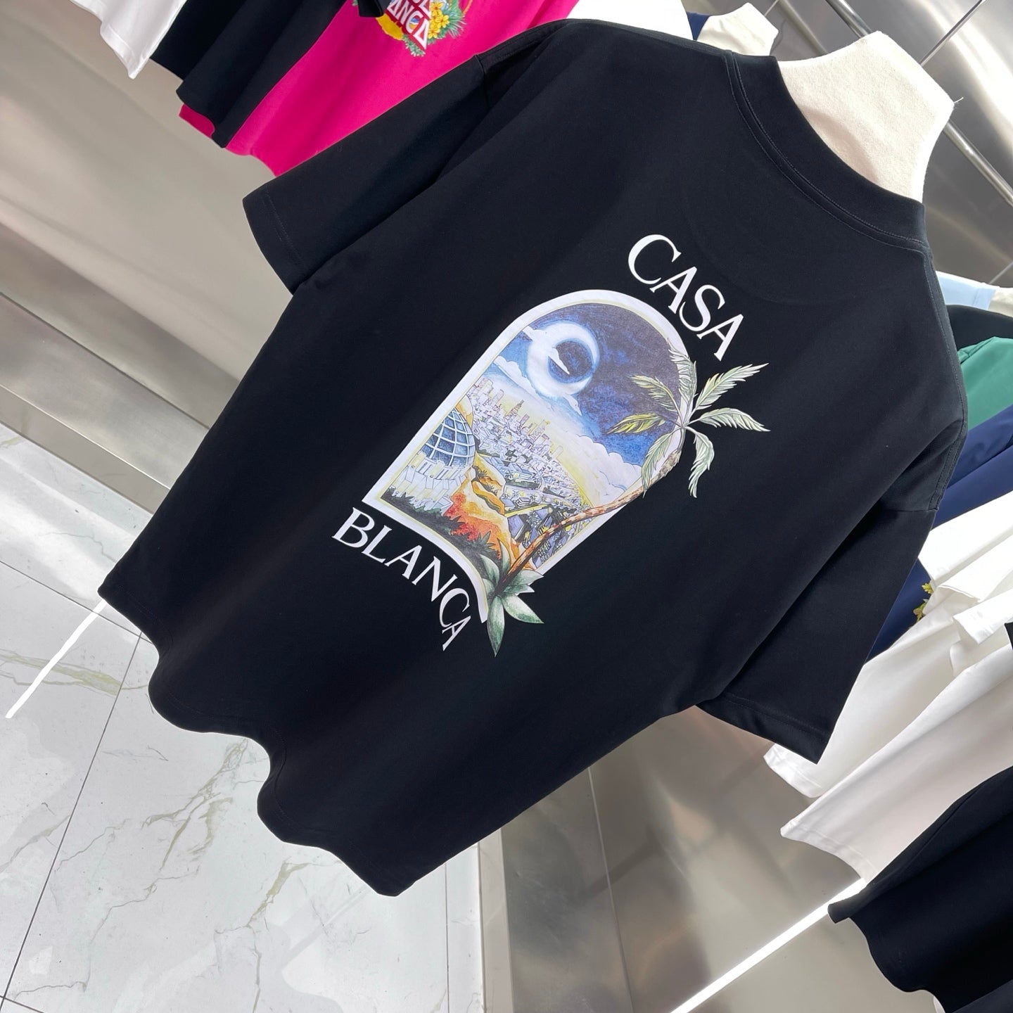 LuxluxHouse Best Quality Clothes Casablanca T-shirt
