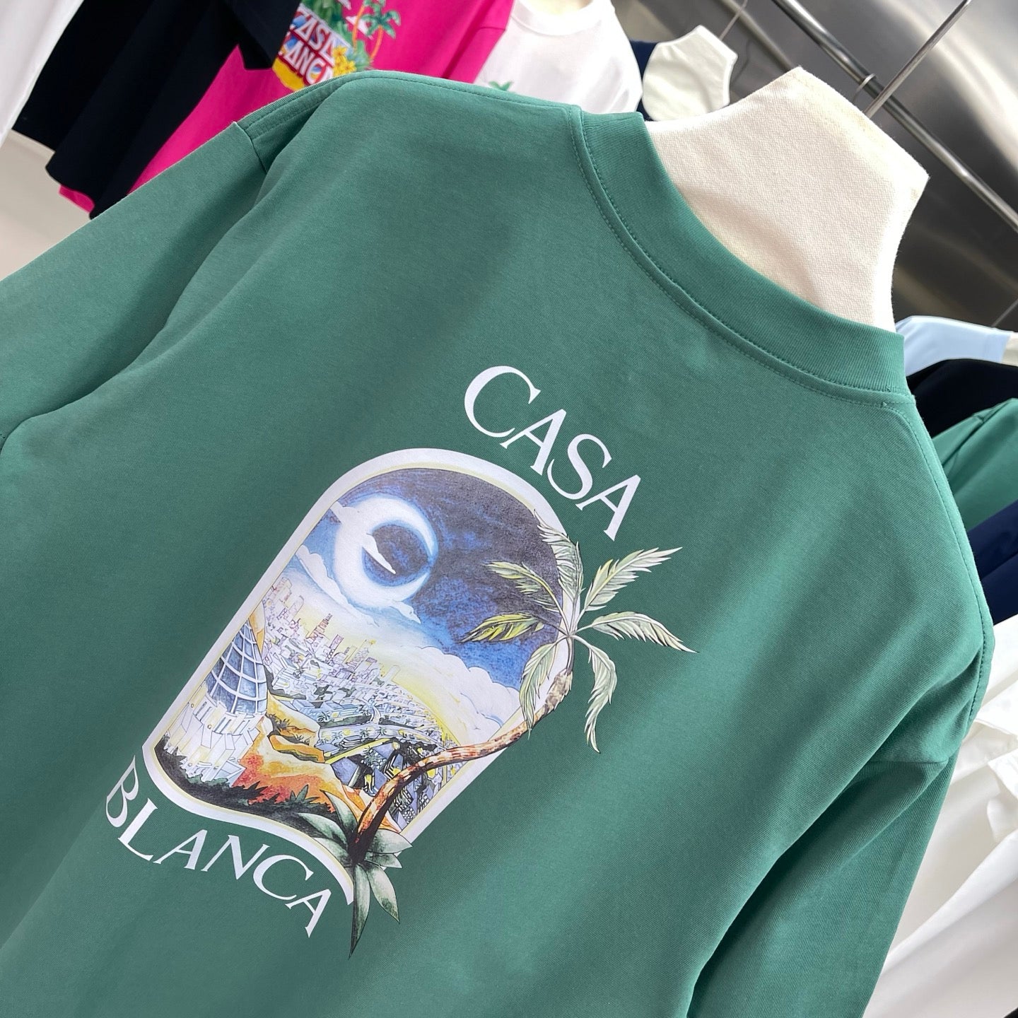 LuxluxHouse Best Quality Clothes Casablanca T-shirt