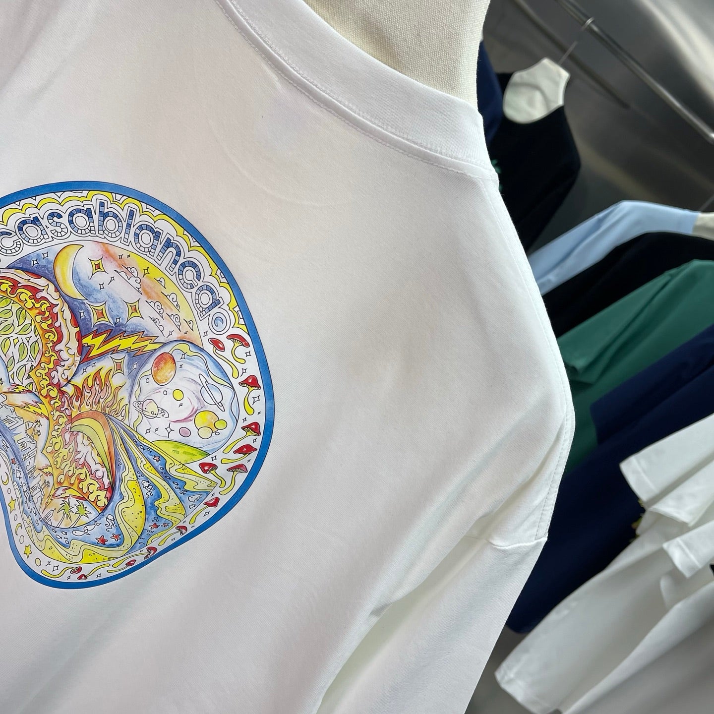 LuxluxHouse Best Quality Clothes Casablanca T-shirt