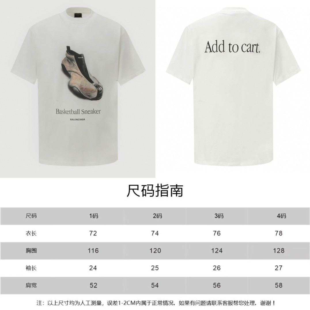 LuxluxHouse Best Quality Clothes Balenciaga T-shirt