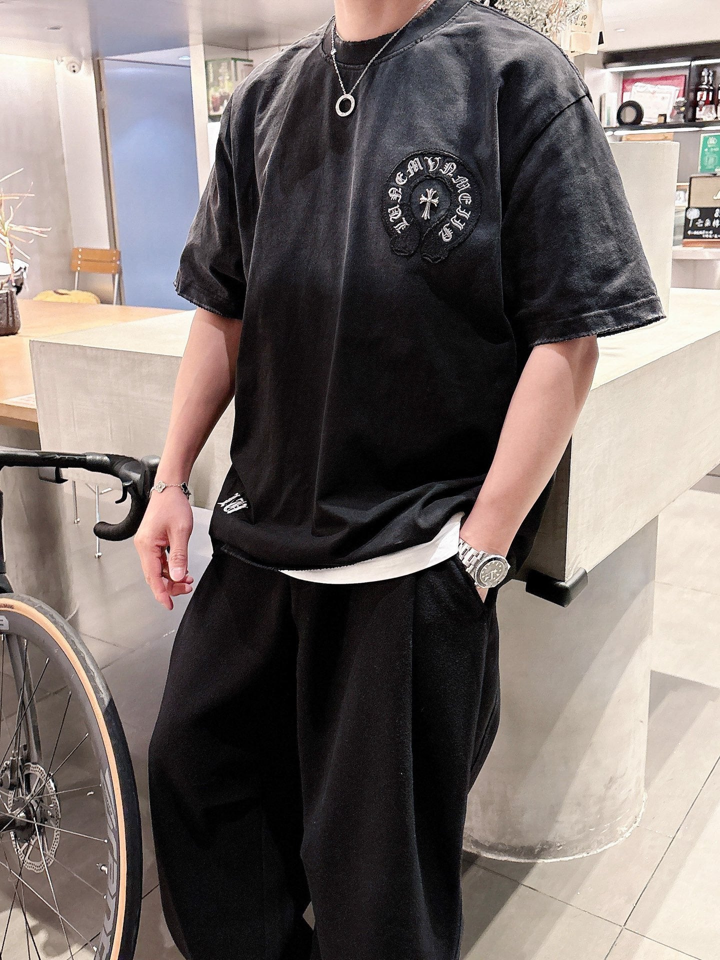 LuxluxHouse Best Quality Clothes Chrome Hearts T-shirt