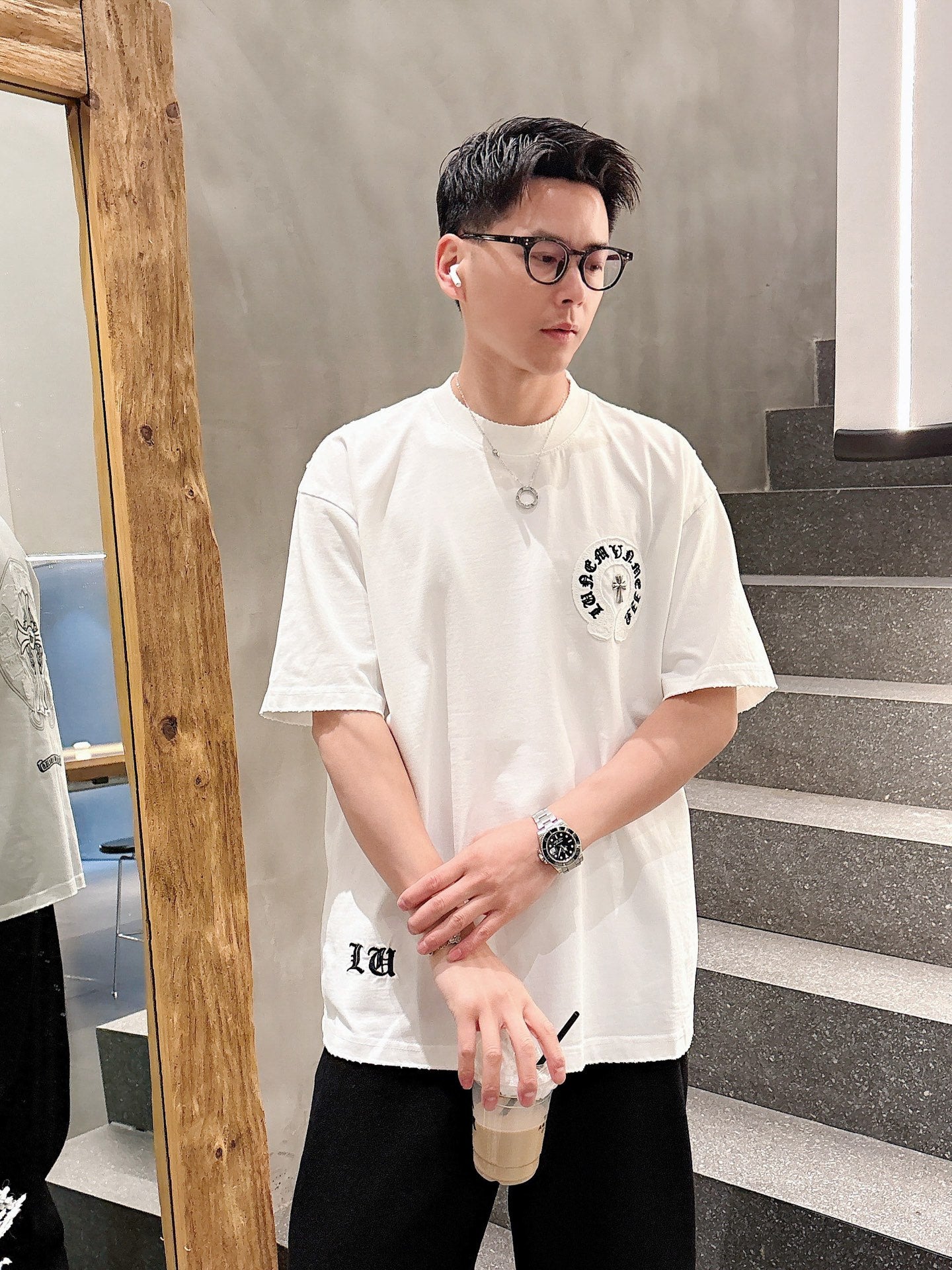 LuxluxHouse Best Quality Clothes Chrome Hearts T-shirt